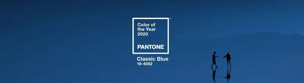 Barva roku 2020 Classic Blue